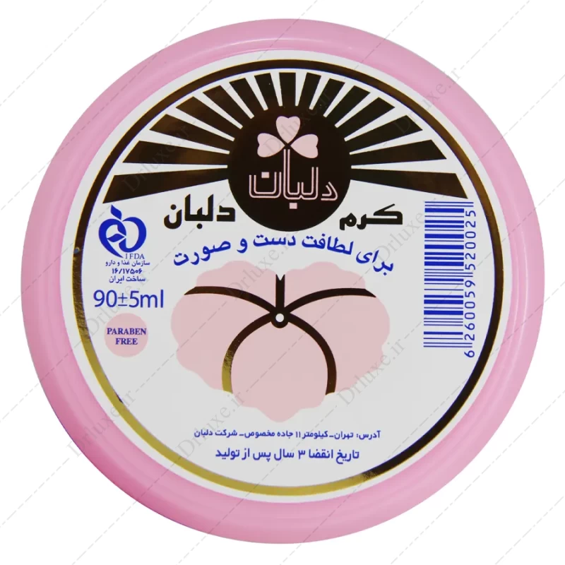 کرم دست و صورت دلبان 90 میلی لیتر